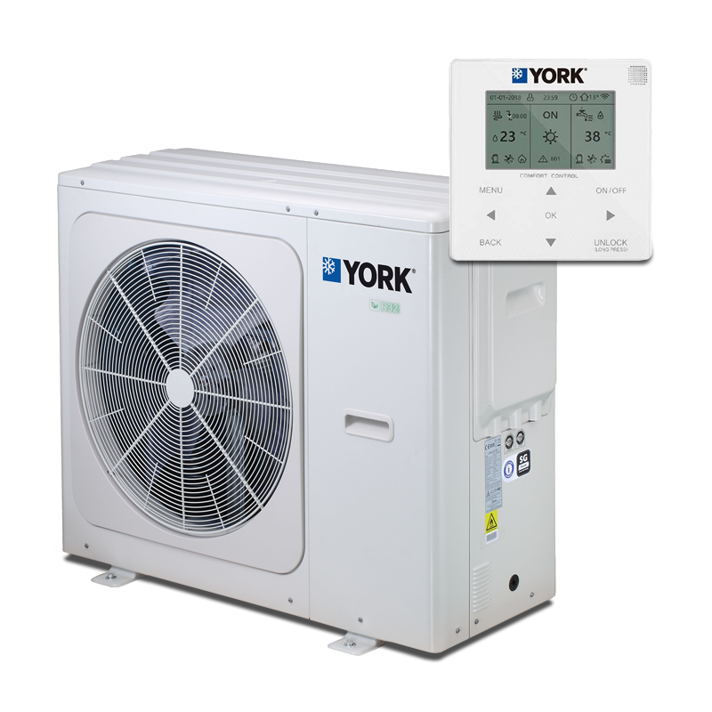 Monoblock Warmtepomp York YKF05CNC 6,5 kW